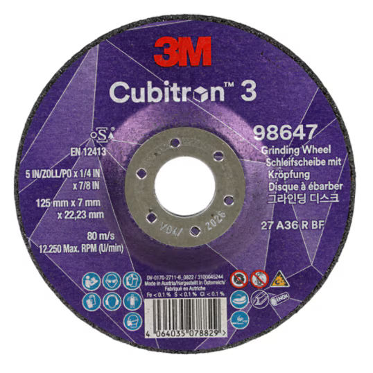 3M Cubitron 3 Schruppscheibe