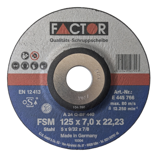 Factor Schruppscheibe FSM 7,0