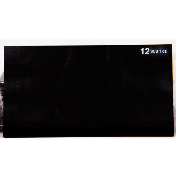 Schutzglas mit DIN 12, 110 x 60 mm