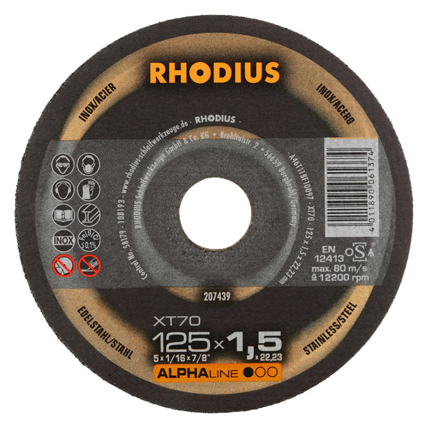 Trennscheibe RHODIUS XT70