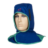 schweisserhauben fire fox blau